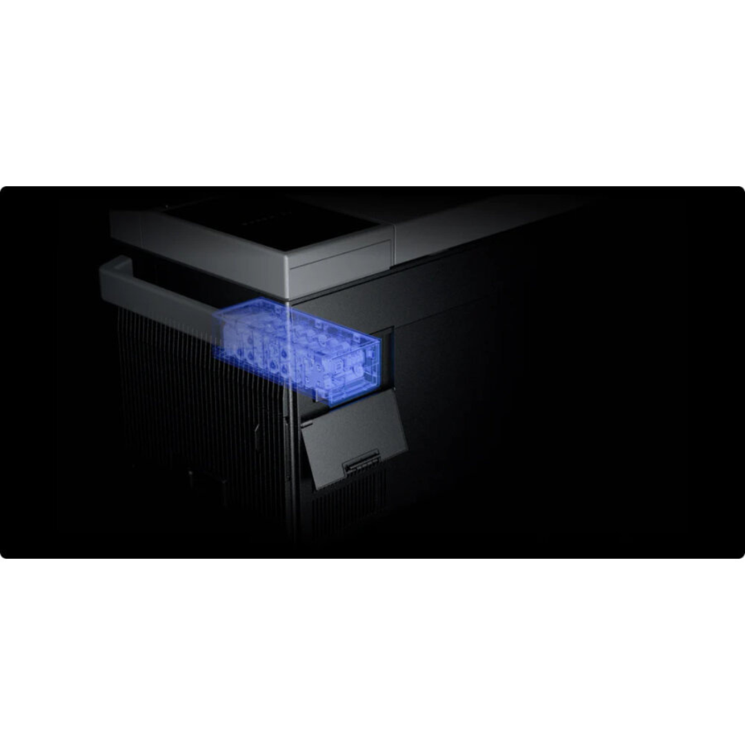 Bateria para arca Glacier Ecoflow: espaço na arca para encaixe.