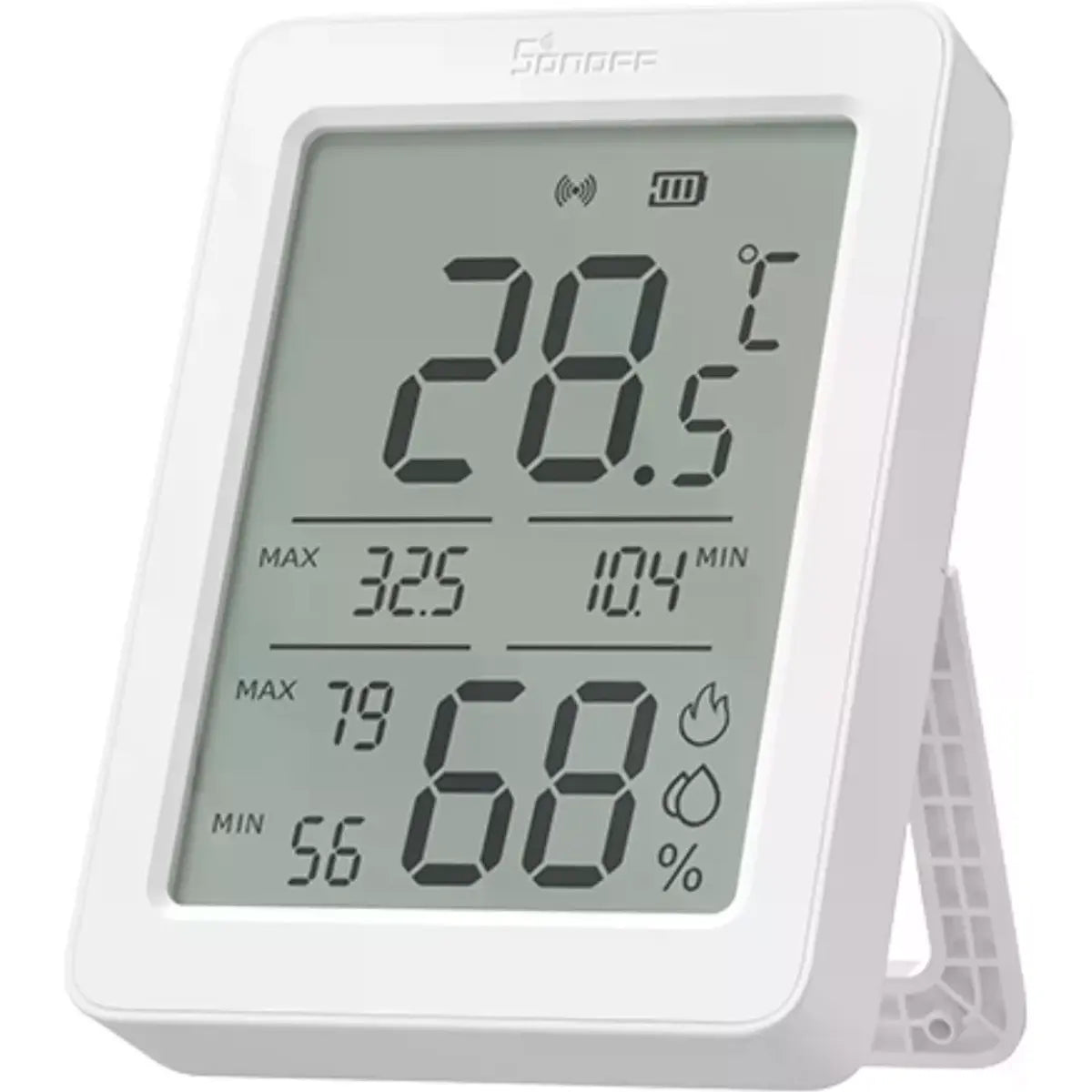 Sonoff SNZB-02DR2 AirGuard TH - sensor branco