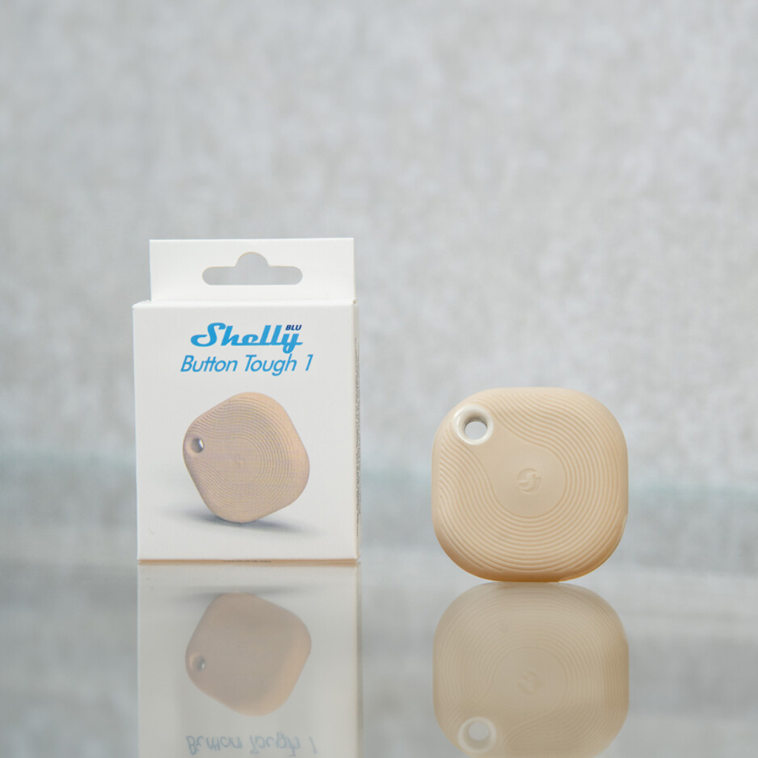 Shelly Blu Button Tough 1: Compacto, resistente e moderno.