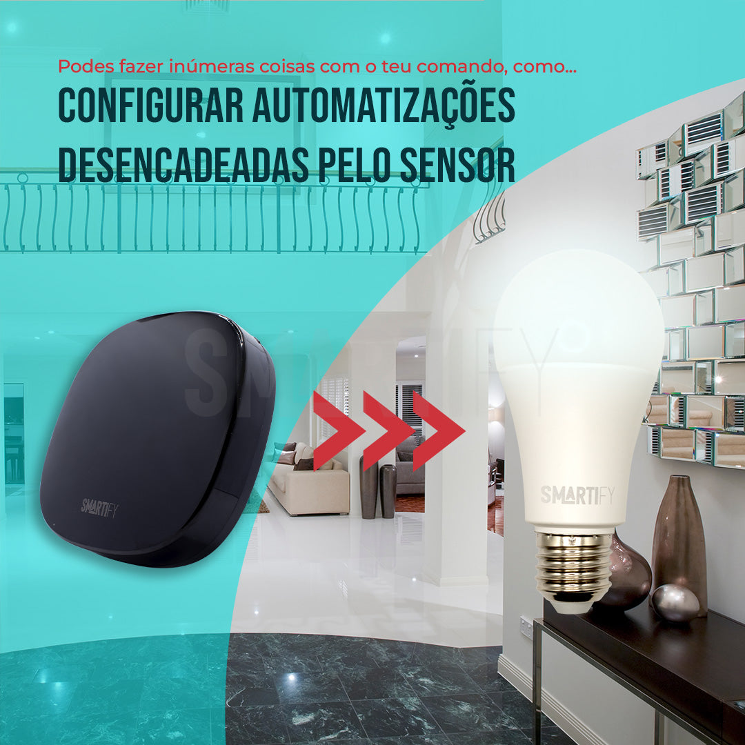 Comando Inteligente Universal Infravermelho WiFi Smartify - Smartify - Casa Inteligente - Smart Home - Domotica - Casas Inteligentes