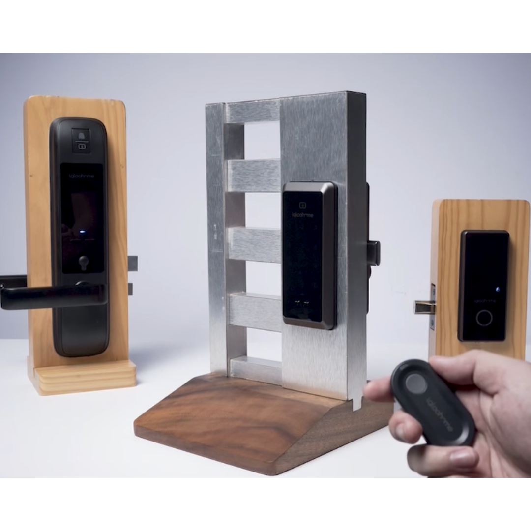 Comando inteligente Key Fob igloohome: podes controlar diversas fechaduras Igloohome.