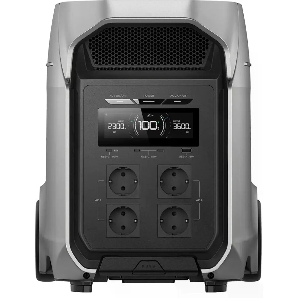 EcoFlow DELTA 3 Ultra Plus - Estação de Energia Portátil 3072Wh, Expansível, WiFi, BT, UPS