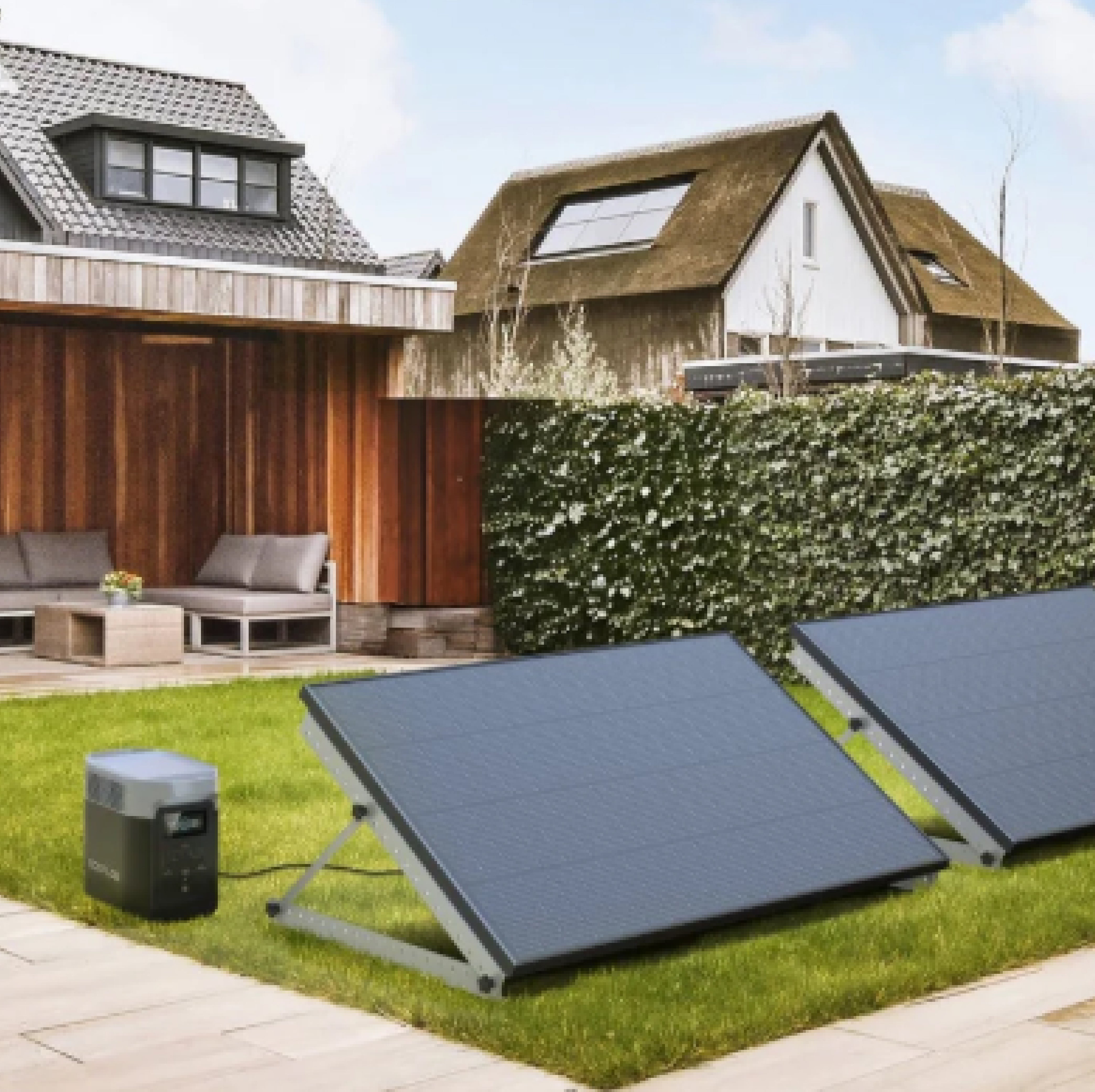 Painel Solar Ecoflow 175W destaca-se pela sua alta eficiência, durabilidade e captação máxima de energia, mesmo em condições adversas.