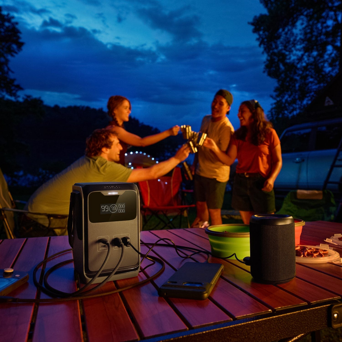 EcoFlow TRAIL 200 DC - Quatro portas USB