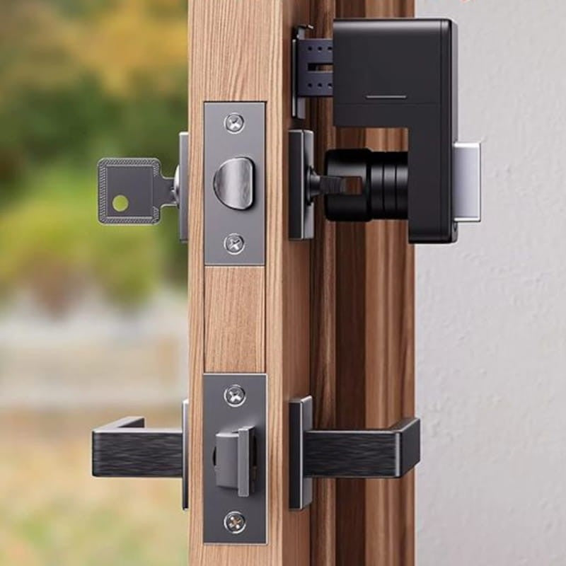 SwitchBot Smart Lock Fechadura Inteligente Bluetooth: Bateria durável.