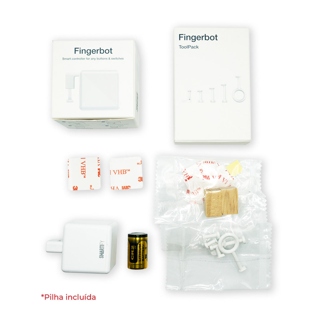 Fingerbot Bluetooth Inteligente Smartify - Smartify - Casa Inteligente - Smart Home - Domotica - Casas Inteligentes