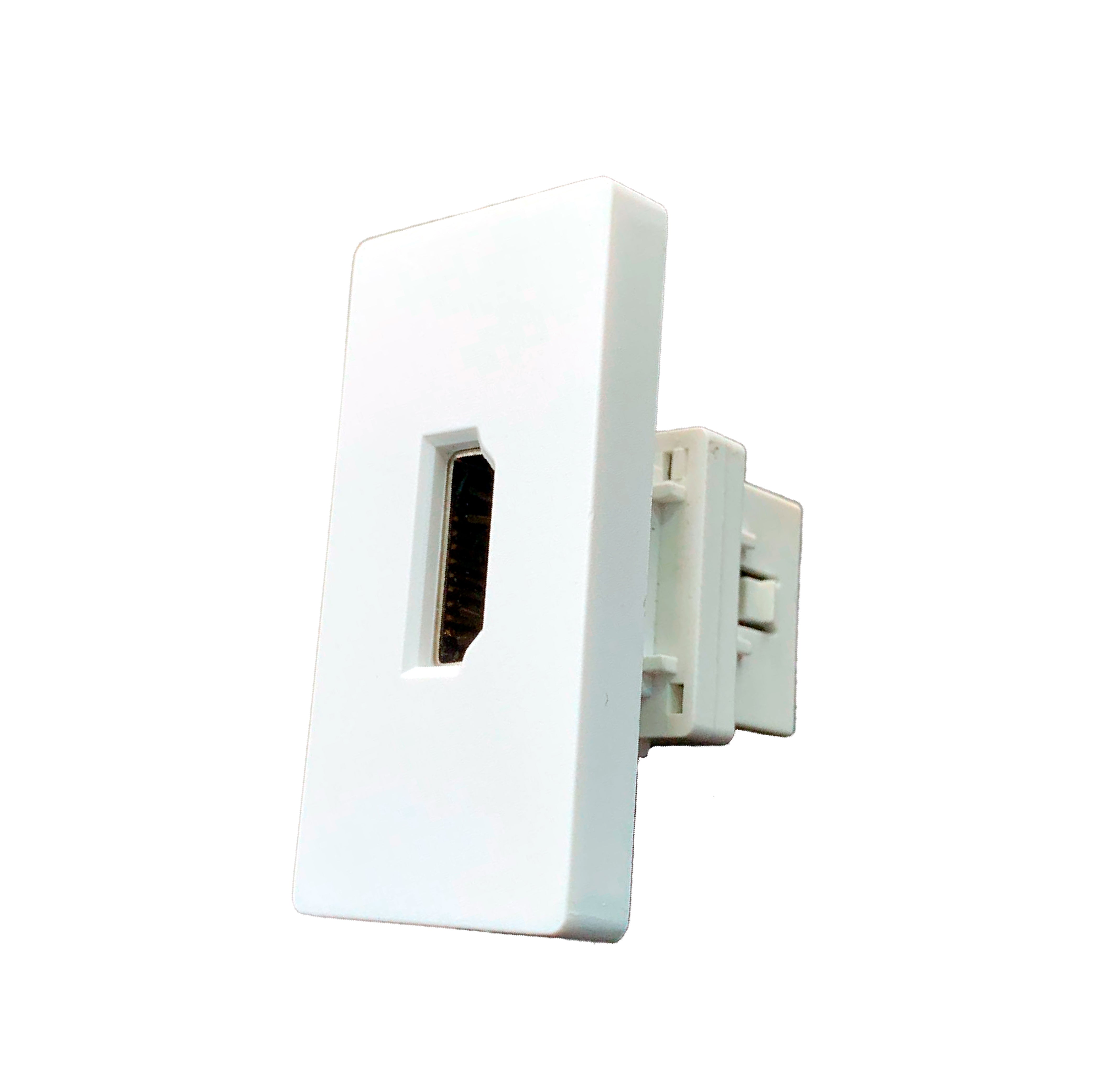 Smartify vPRO Meio Módulo HDMI Branco - modelo compacto.