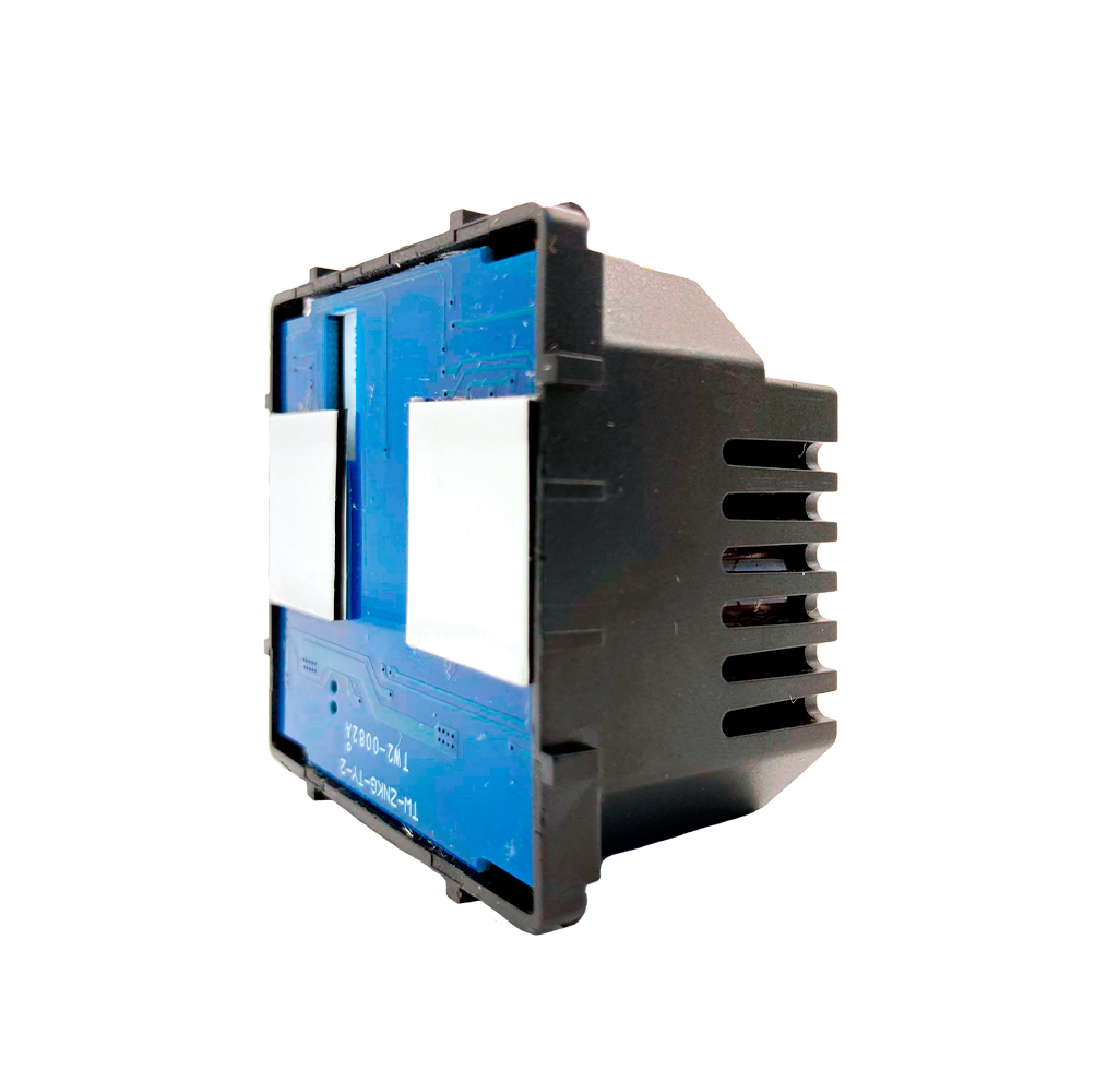 Smartify Módulo Interruptor Inteligente – dispositivo compacto para automação residencial, permitindo controlo remoto de iluminação via app ou assistente de voz.