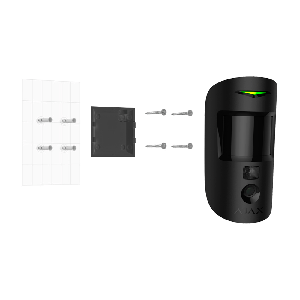 Ajax MOTIONCAM-HDR-B - Sensor Movimento HDR Jeweller Preto - imagem 5