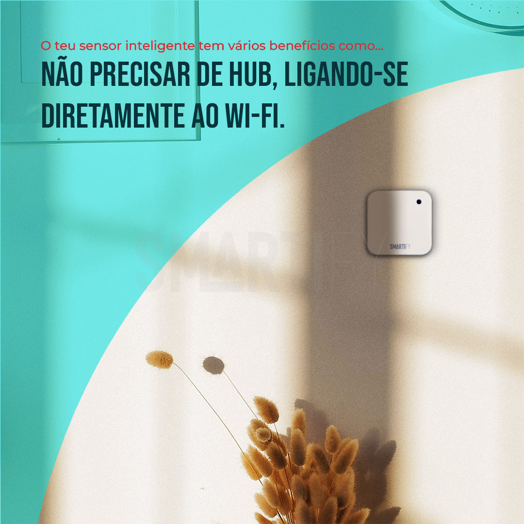 Sensor Inteligente de Luminosidade WiFi Smartify - Smartify - Casa Inteligente - Smart Home - Domotica - Casas Inteligentes
