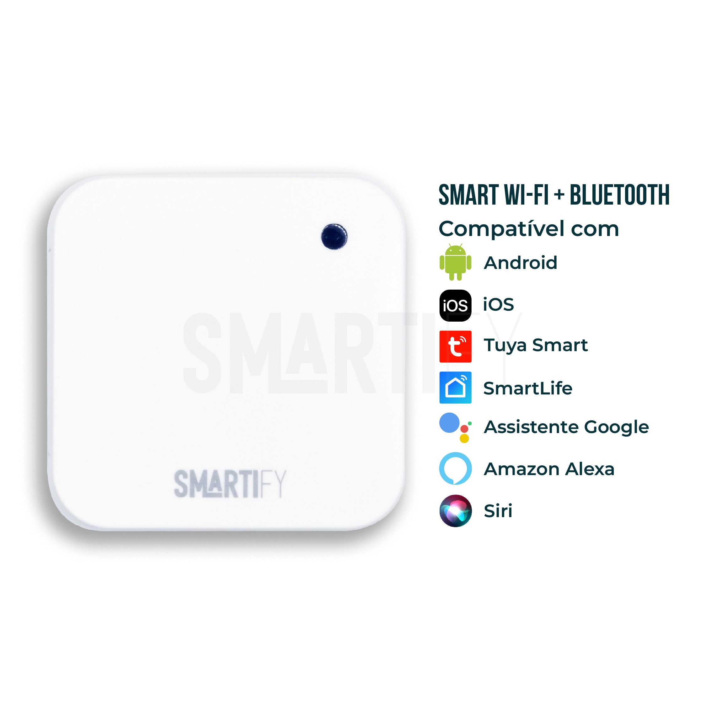 Sensor Inteligente de Luminosidade WiFi Smartify - Smartify - Casa Inteligente - Smart Home - Domotica - Casas Inteligentes