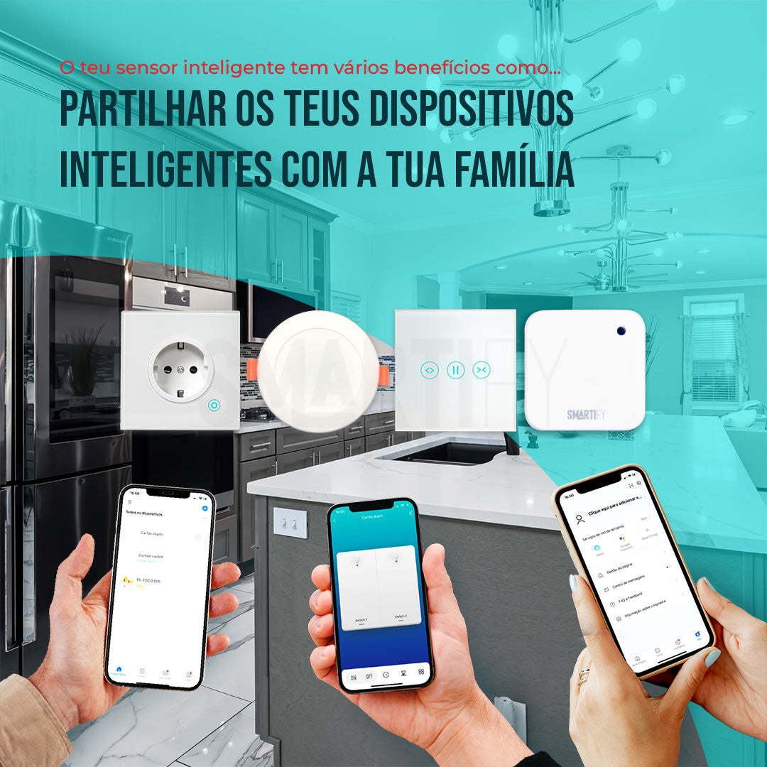 Sensor Inteligente de Luminosidade WiFi Smartify - Smartify - Casa Inteligente - Smart Home - Domotica - Casas Inteligentes