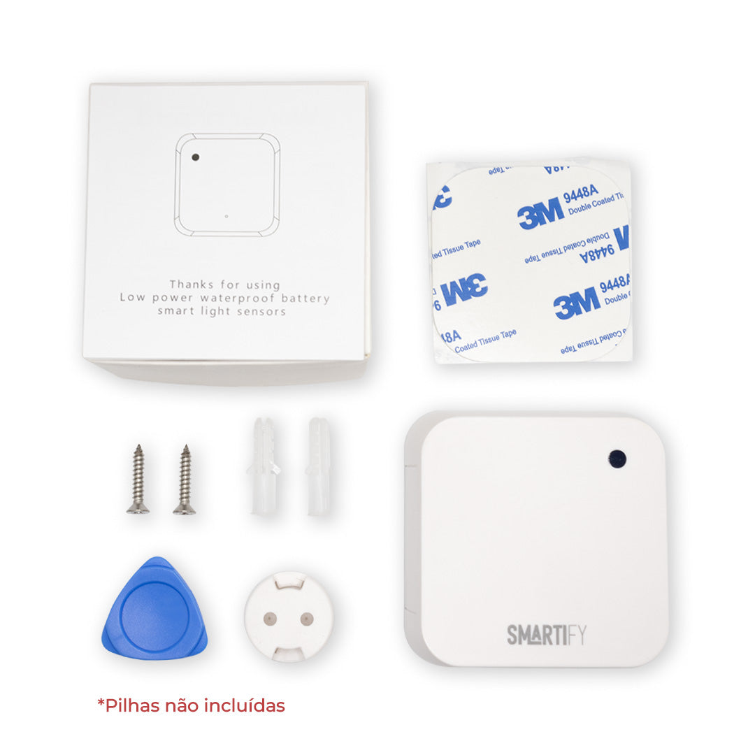 Sensor Inteligente de Luminosidade WiFi Smartify - Smartify - Casa Inteligente - Smart Home - Domotica - Casas Inteligentes