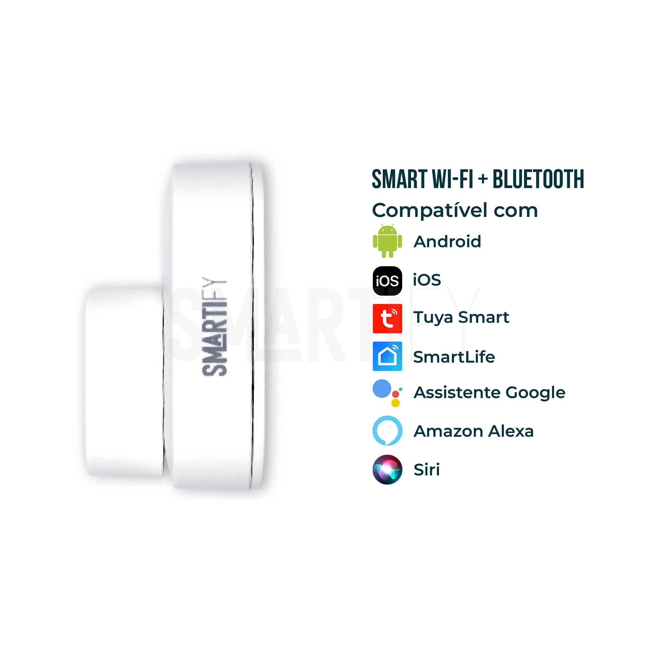 Sensor Inteligente de Abertura/Fecho WiFi Smartify - Smartify - Casa Inteligente - Smart Home - Domotica - Casas Inteligentes