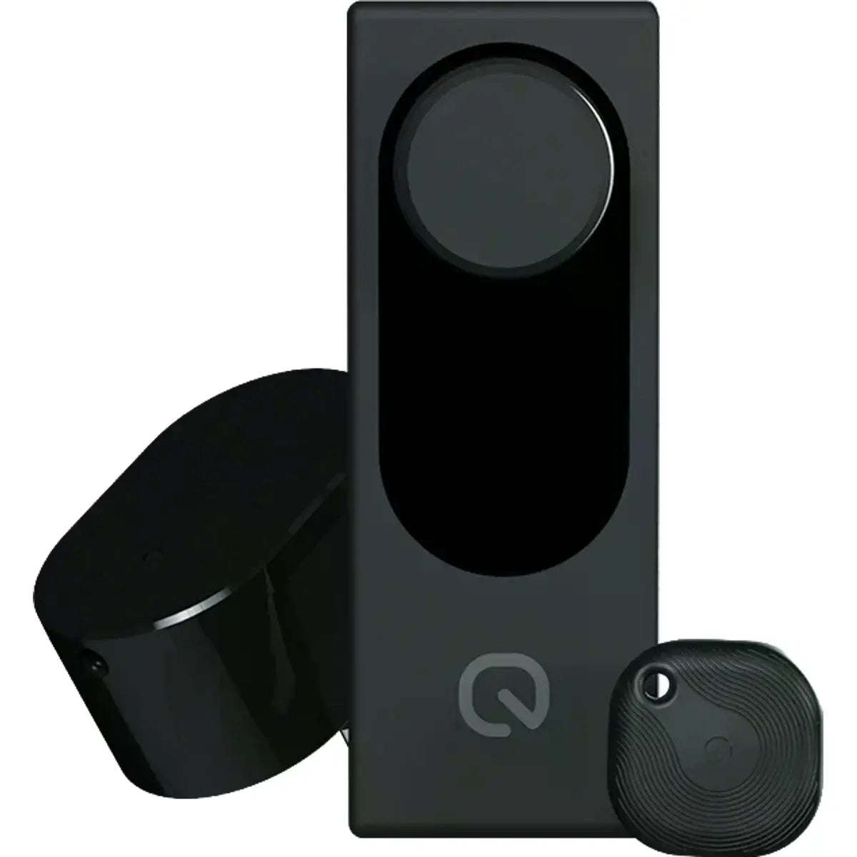 Shelly LOQED Pure Preto - fechadura, gateway e comando incluídos