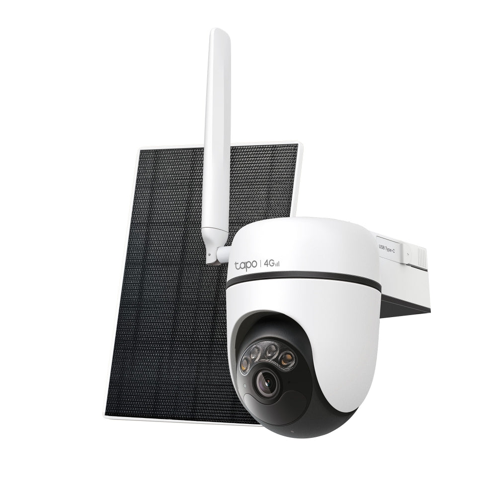 TP-Link Tapo C615G KIT - 4G LTE Surveillance Camera with Solar Panel - Front View