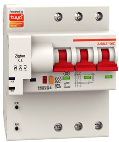 EHD ZCB-3P100M Disjuntor DIN ZigBee 3P 100A