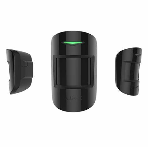 O Ajax CombiProtect Preto é um sensor de movimento sem fios da SADIR, perfeito para segurança doméstica.
