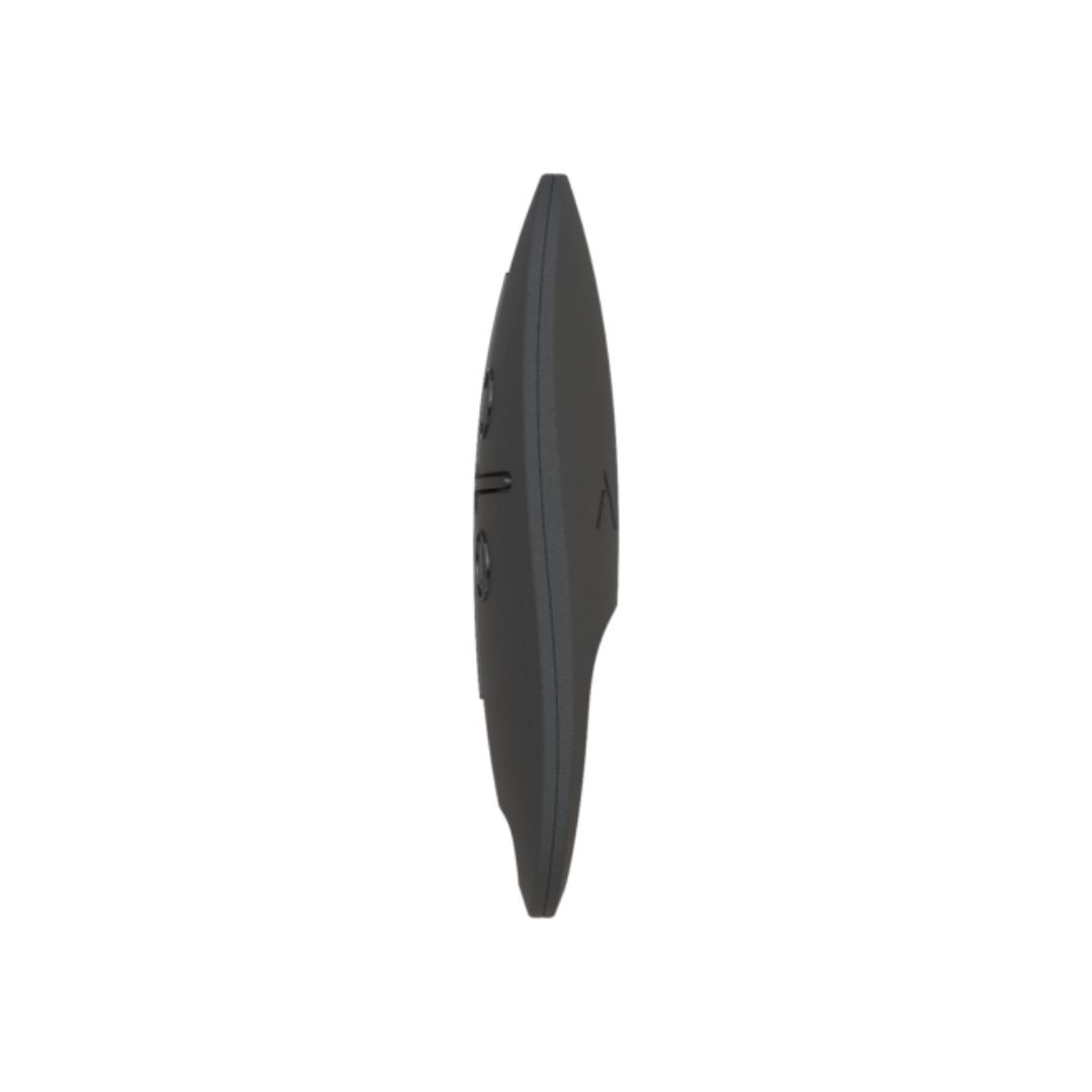 Ajax SPACECONTROL-Preto: Controlo remoto compacto para sistema Ajax. Ativação/desativação fácil e design ergonómico. Ideal para gestão rápida do alarme.