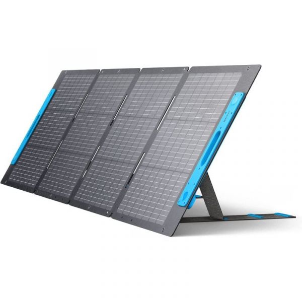 Painel Solar inovador, ajustável e resistente à água para aventuras ao ar livre. Eficiência com células monocristalinas e portabilidade excepcional.