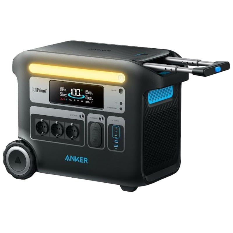 O Anker 767 é um gerador inteligente portátil, com um design simples, compacto e resistente a quedas, equipado com a nova tecnologia de baterias LiFePO4 que oferecem mais qualidade e uma vida útil até 6 vezes mais longa.