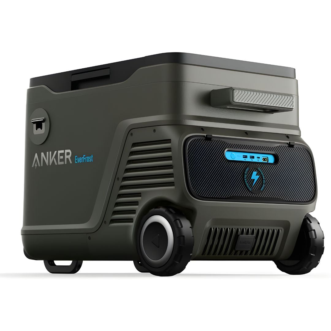 Conheça a Arca Frigorífica Portátil Anker Everfrost Powered Cooler 40, o companheiro ideal para todas as tuas aventuras. Este equipamento da Anker, oferece uma capacidade notável de 43 litros, garantindo que nunca te falte espaço para manter os teus alimentos e bebidas frescos onde quer que vás.