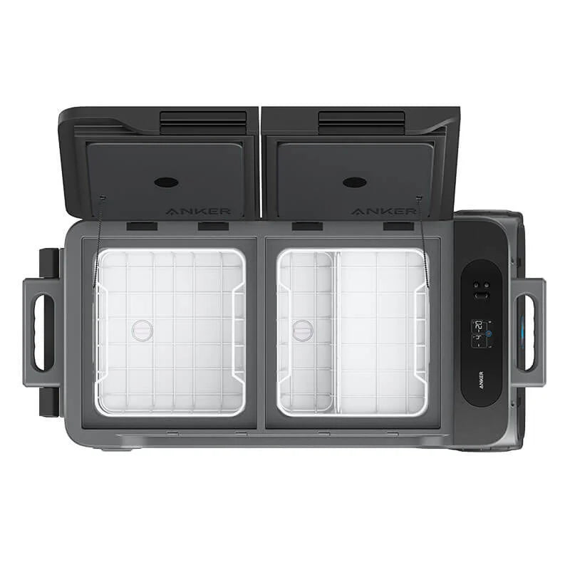 Conheça a Arca Frigorífica Portátil Anker Everfrost Powered Cooler 50, o companheiro ideal para todas as tuas aventuras. Este equipamento da Anker, oferece uma capacidade notável de 53 litros, garantindo que nunca te falte espaço para manter os teus alimentos e bebidas frescos onde quer que vás.