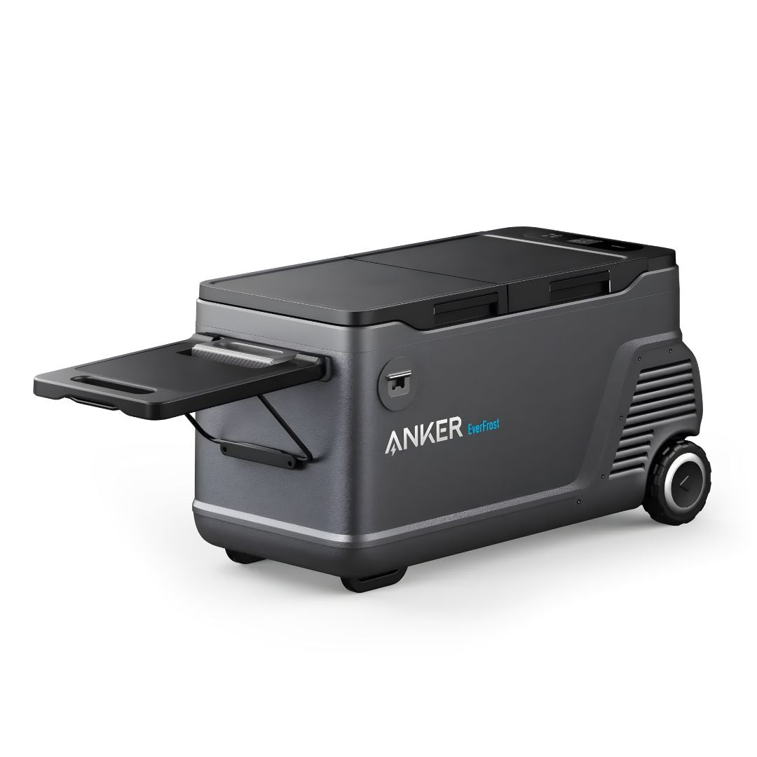 Conheça a Arca Frigorífica Portátil Anker Everfrost Powered Cooler 50, o companheiro ideal para todas as tuas aventuras. Este equipamento da Anker, oferece uma capacidade notável de 53 litros, garantindo que nunca te falte espaço para manter os teus alimentos e bebidas frescos onde quer que vás.