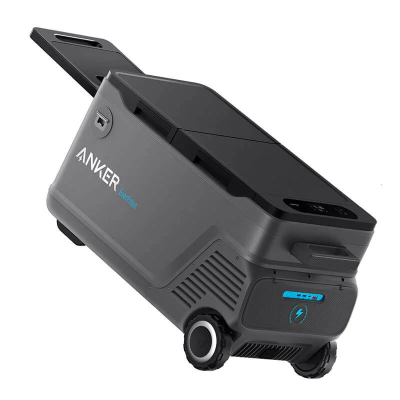 Conheça a Arca Frigorífica Portátil Anker Everfrost Powered Cooler 50, o companheiro ideal para todas as tuas aventuras. Este equipamento da Anker, oferece uma capacidade notável de 53 litros, garantindo que nunca te falte espaço para manter os teus alimentos e bebidas frescos onde quer que vás.