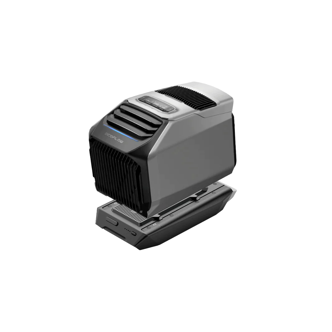 EcoFlow Wave 2 Combo Ar condicionado Portátil + Bateria Suplementar: Temporizador programável e controlo remoto via app EcoFlow.