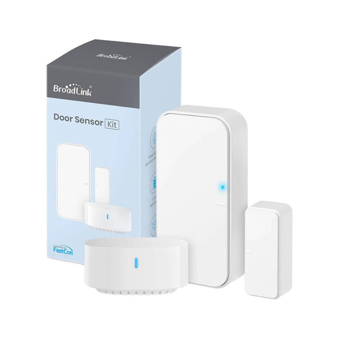 Broadlink Sensor de Abertura Inteligente DS4-FC com S3 Hub - Smartify - Casa Inteligente - Smart Home - Domotica - Casas Inteligentes