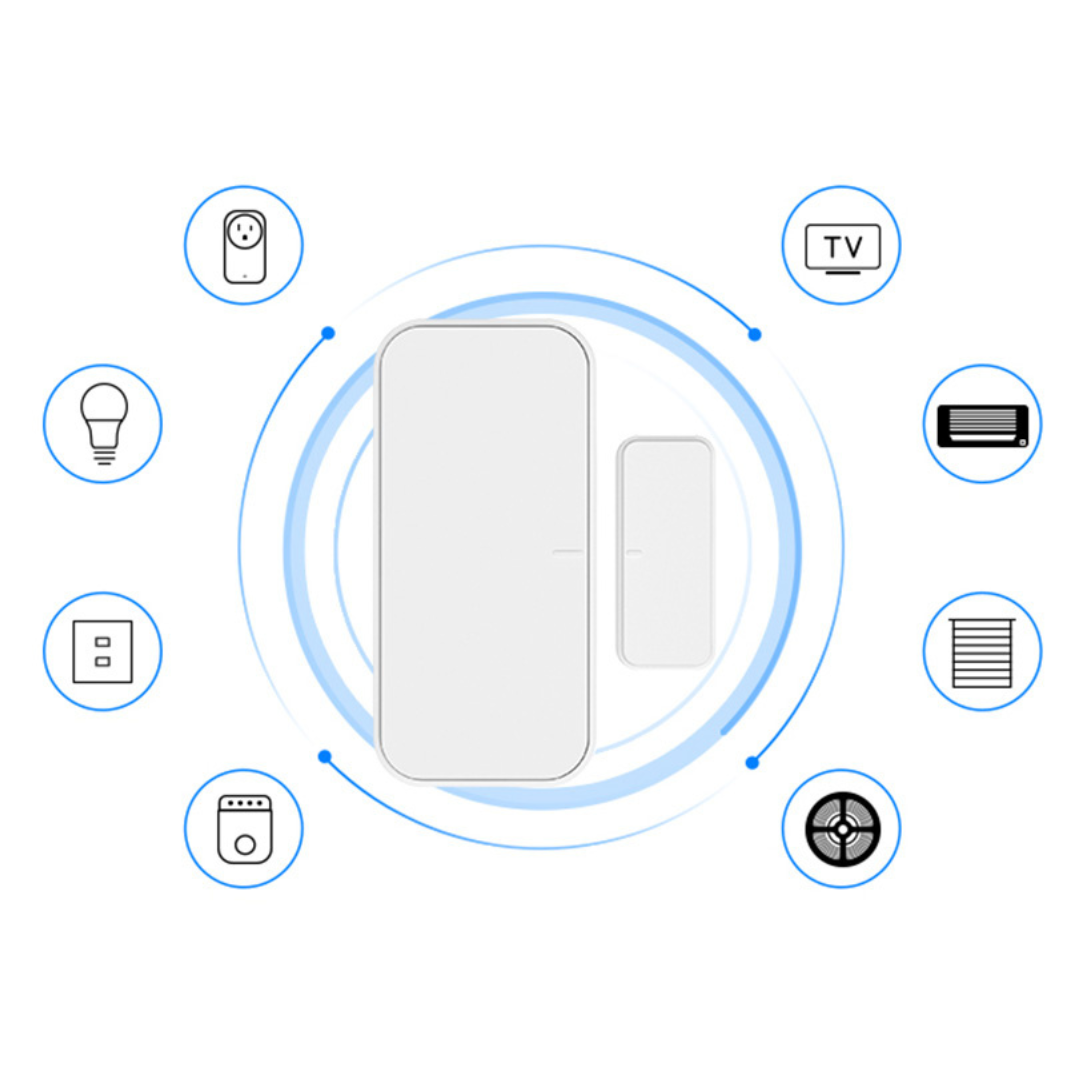 Broadlink Sensor de Abertura Inteligente DS4-FC com S3 Hub - Smartify - Casa Inteligente - Smart Home - Domotica - Casas Inteligentes