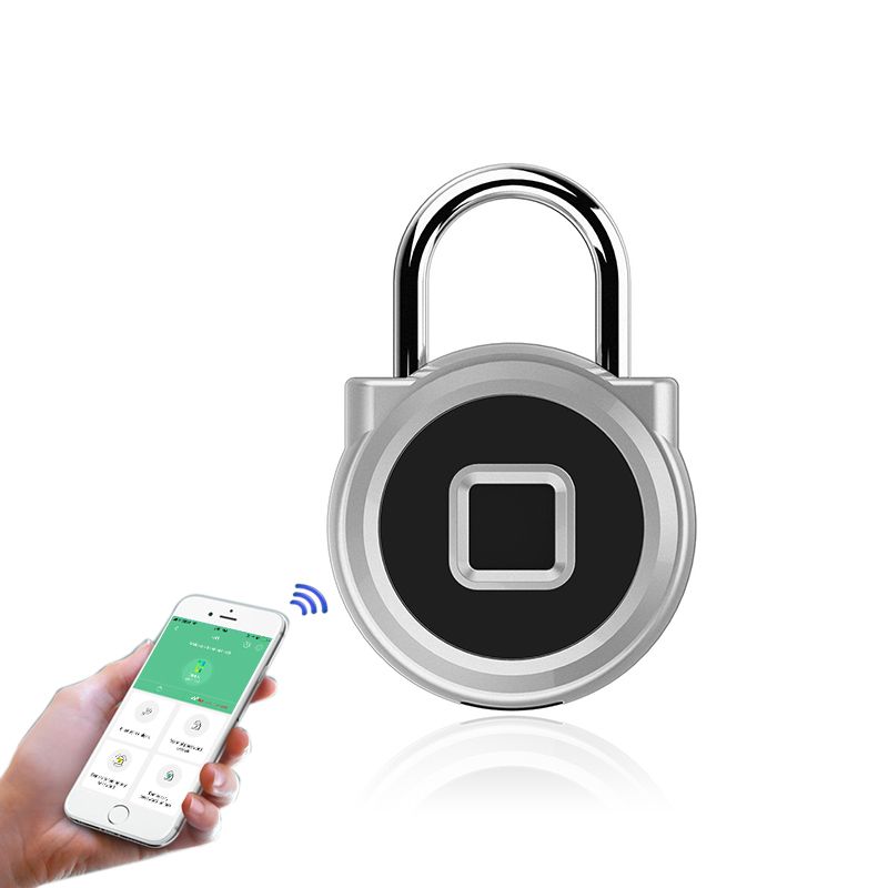 Cadeado Inteligente Bluetooth com Impressão Digital - Smartify - Casa Inteligente - Smart Home - Domotica - Casas Inteligentes