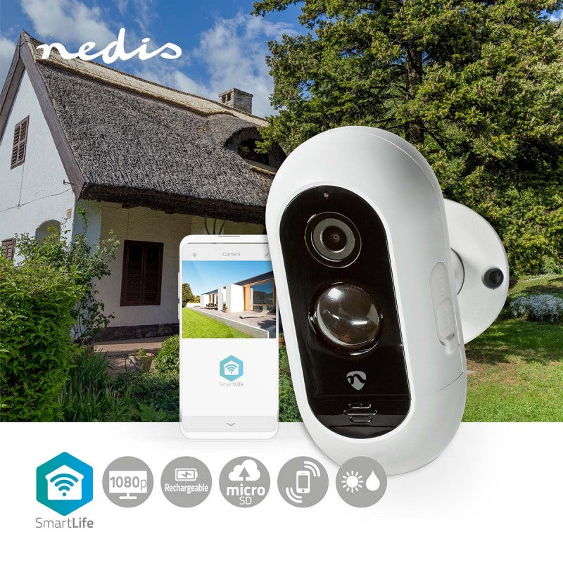 Nedis Câmara de segurança para exterior com detector de movimento