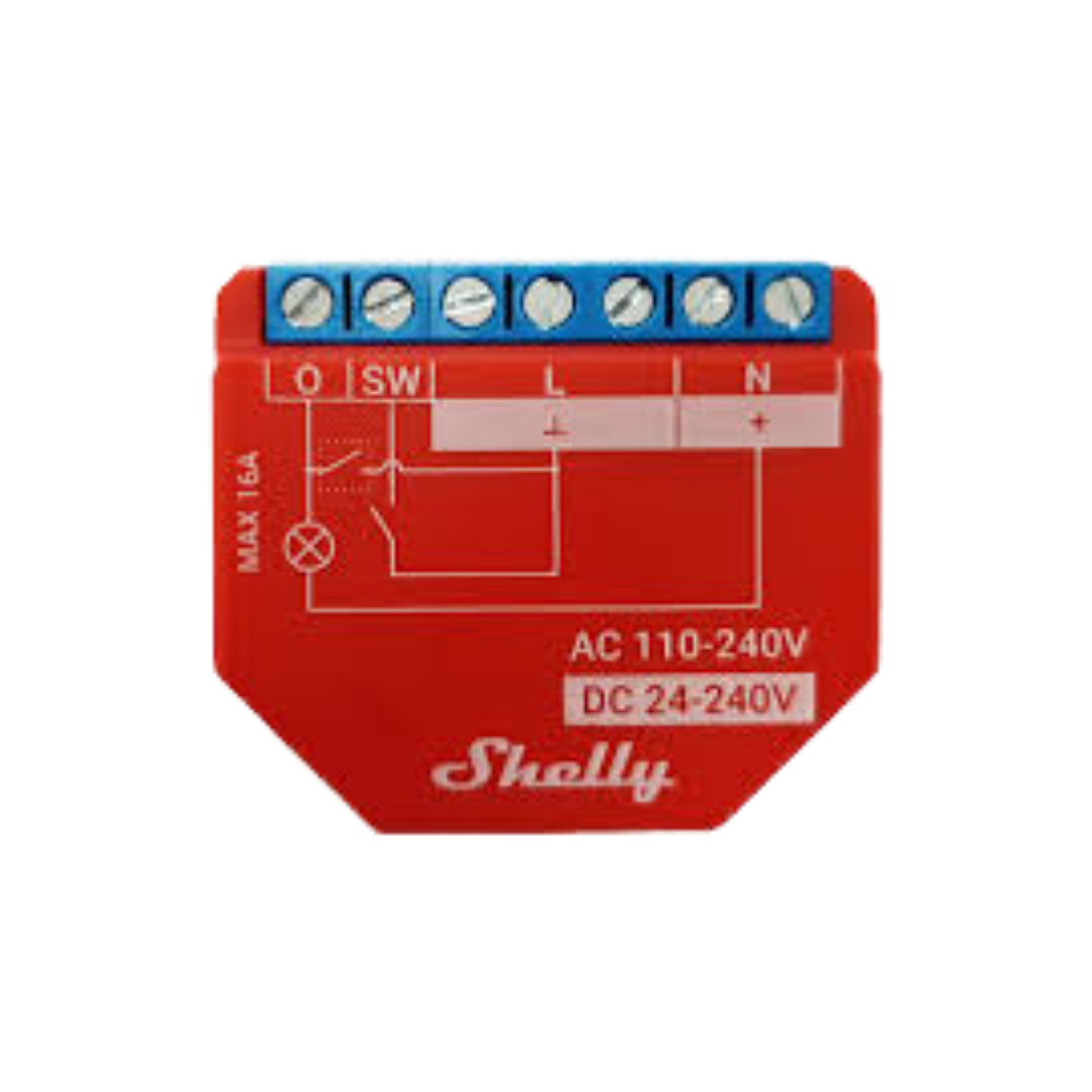 Shelly 1PM Plus Módulo Interruptor Smart Wi-Fi - Smartify - Casa Inteligente - Smart Home - Domotica - Casas Inteligentes