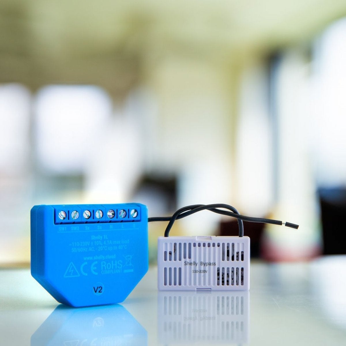 Shelly BYPASS para Shelly 1L e Shelly Dimmer 2 Smart Wi-Fi - Smartify - Casa Inteligente - Smart Home - Domotica - Casas Inteligentes