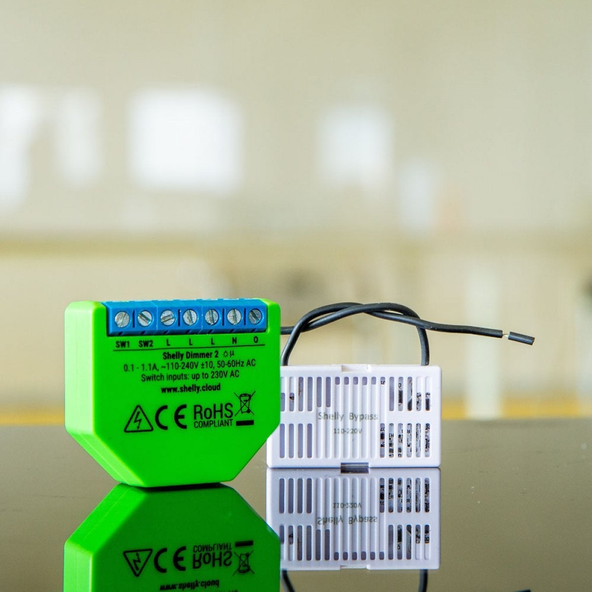 Shelly BYPASS para Shelly 1L e Shelly Dimmer 2 Smart Wi-Fi - Smartify - Casa Inteligente - Smart Home - Domotica - Casas Inteligentes