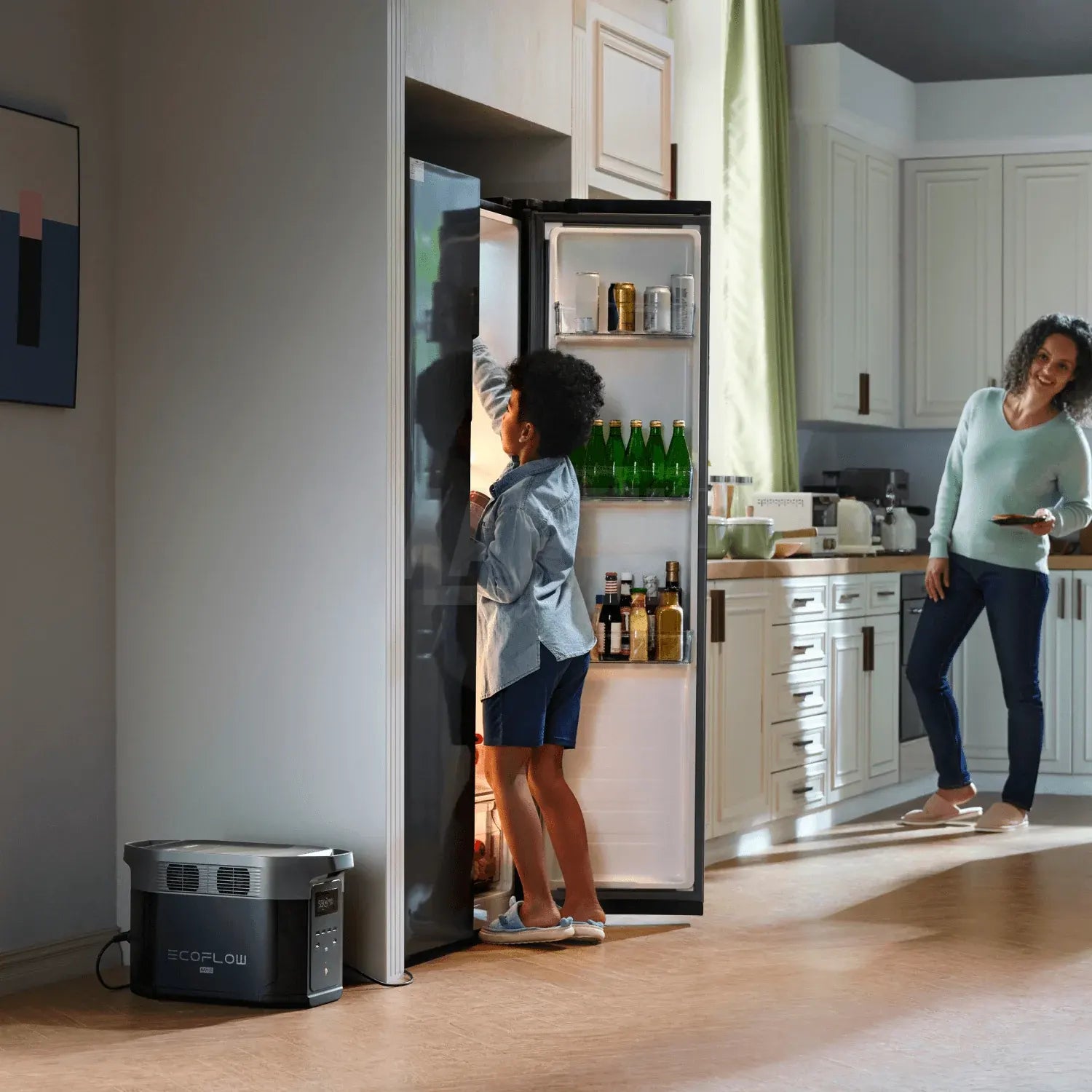 Central eléctrica portátil EcoFlow DELTA 2 Max Wifi: Controlo e monitorização pelo app.