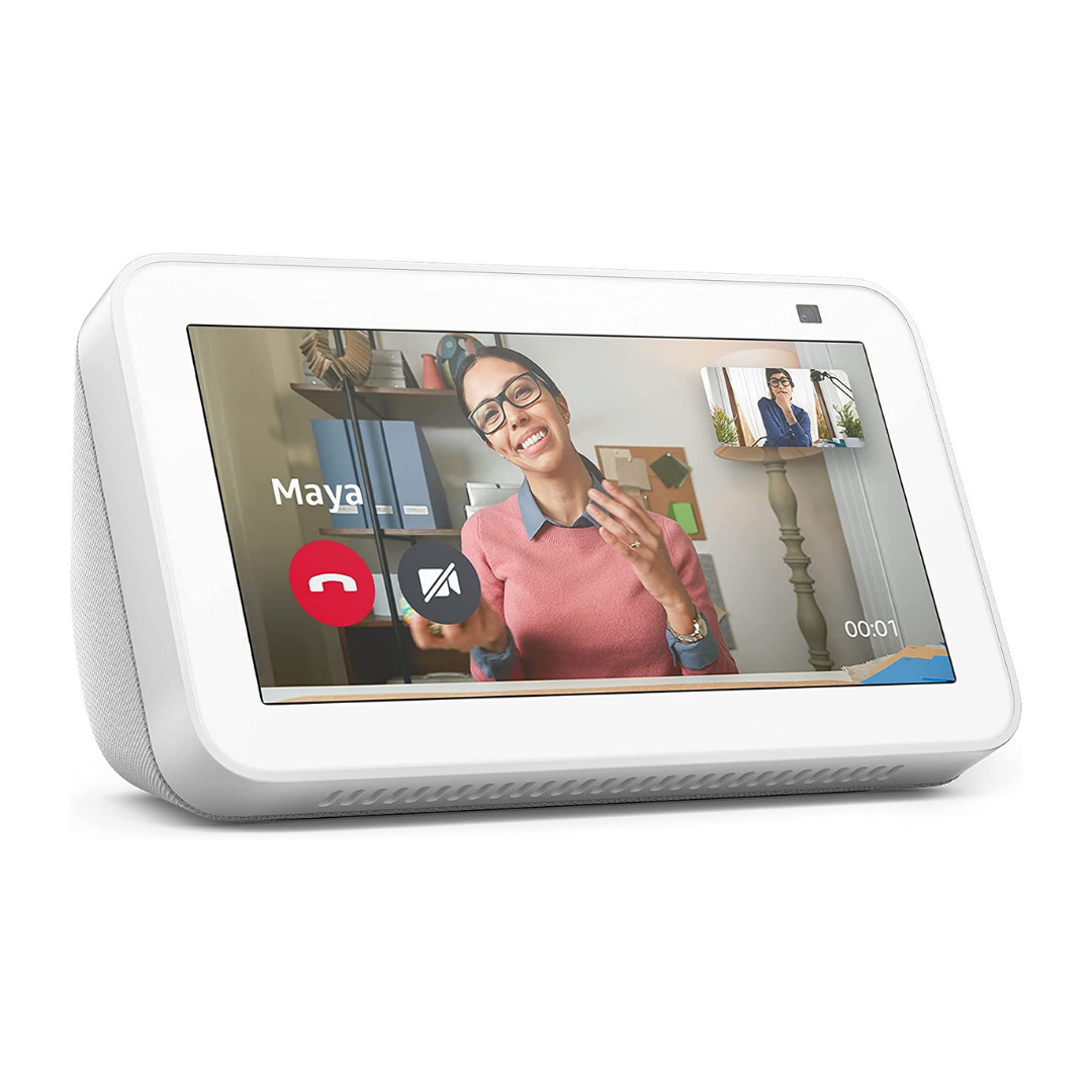 Amazon Alexa Echo Show 5 Branco Sandstone (Geração 2) - Smartify - Casa Inteligente - Smart Home - Domotica - Casas Inteligentes