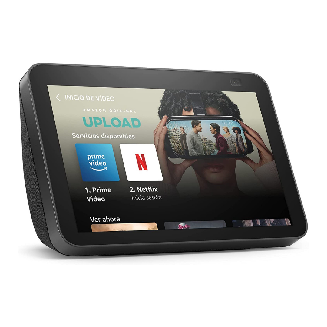 Amazon Alexa Echo Show 8 Preto Antracite (Geração 2) - Smartify - Casa Inteligente - Smart Home - Domotica - Casas Inteligentes
