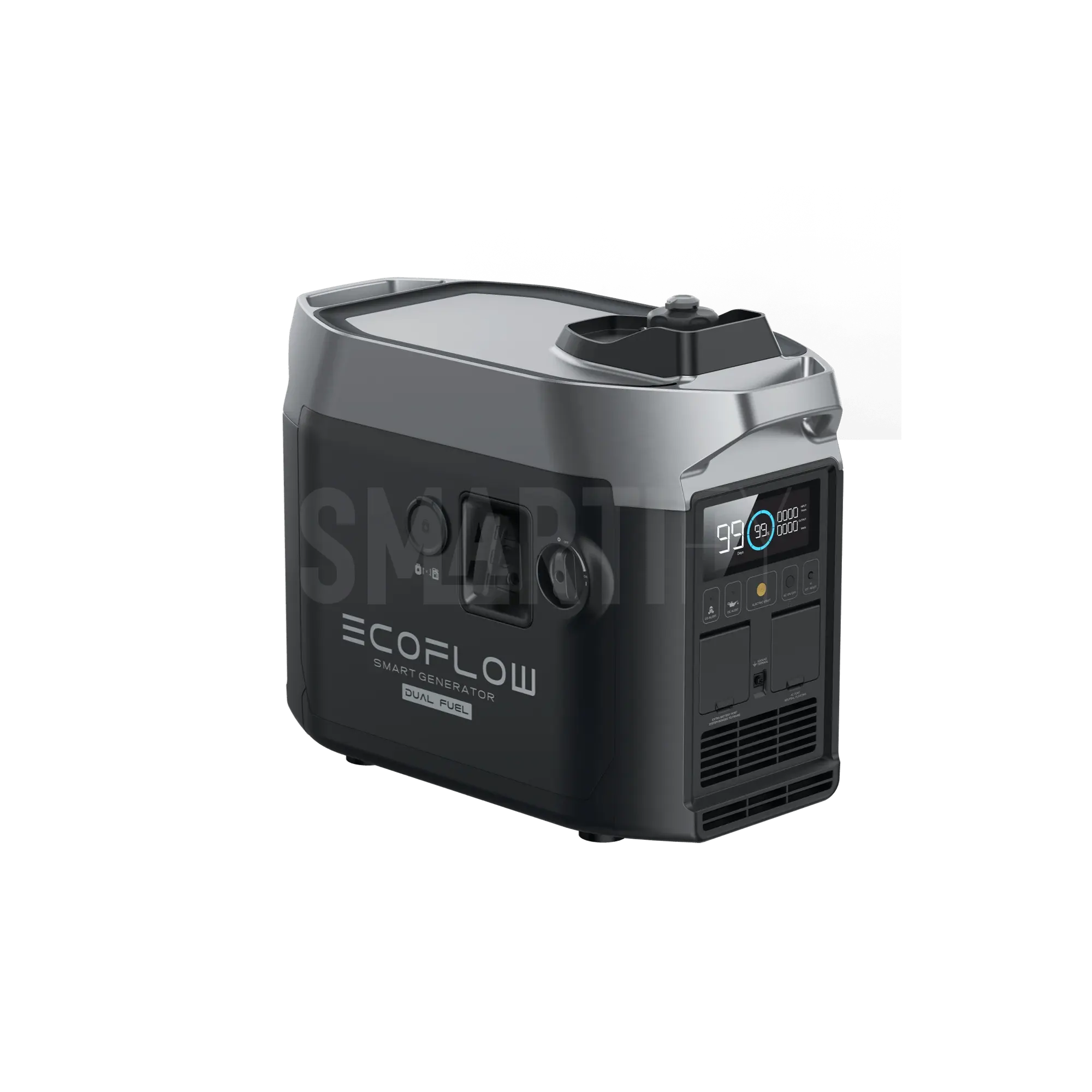 EcoFlow Gerador Smart (bicombustível) 1800W: Operação silenciosa com baixo nível de ruído.