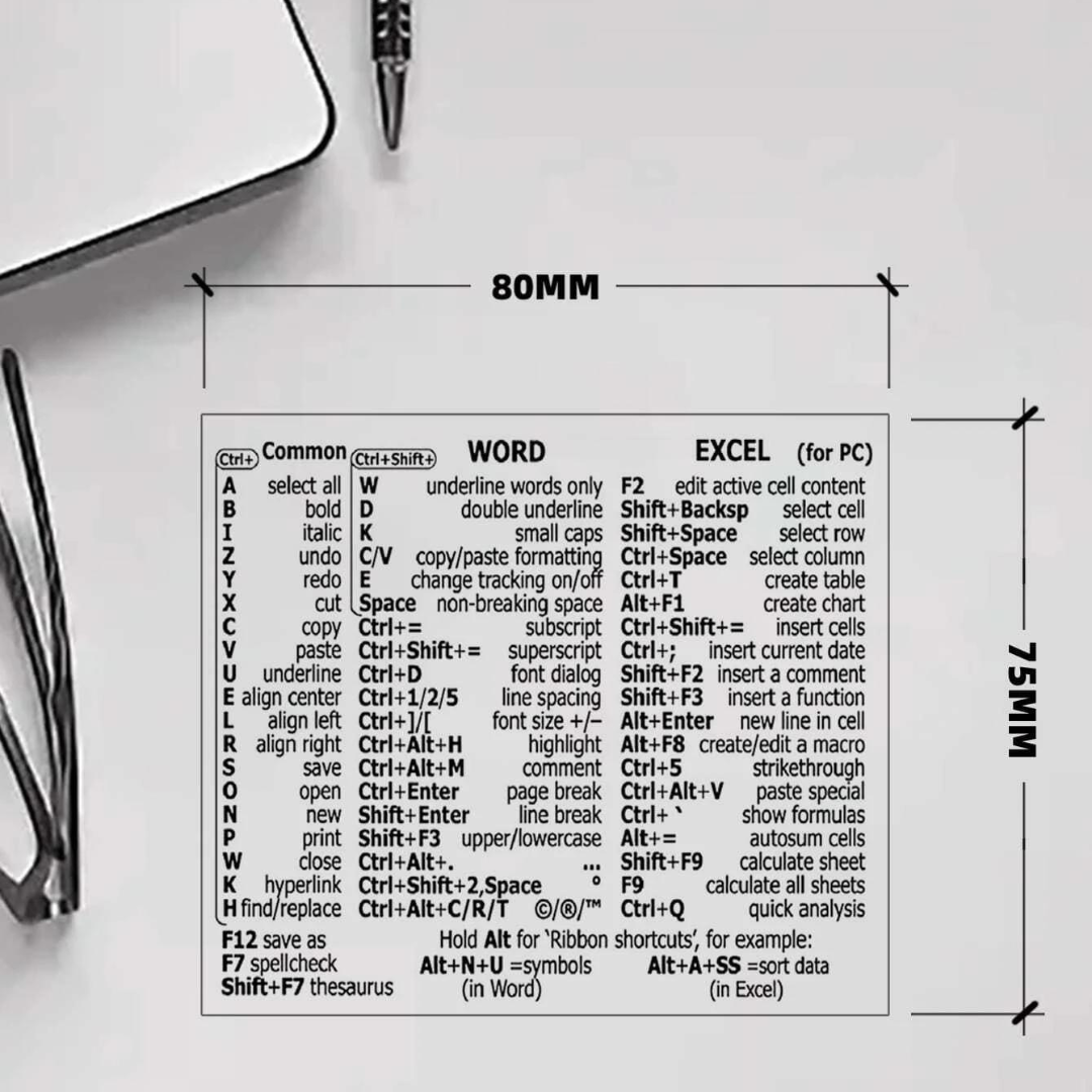 Autocolante de proteção do teclado para PC e computador portátil com janela