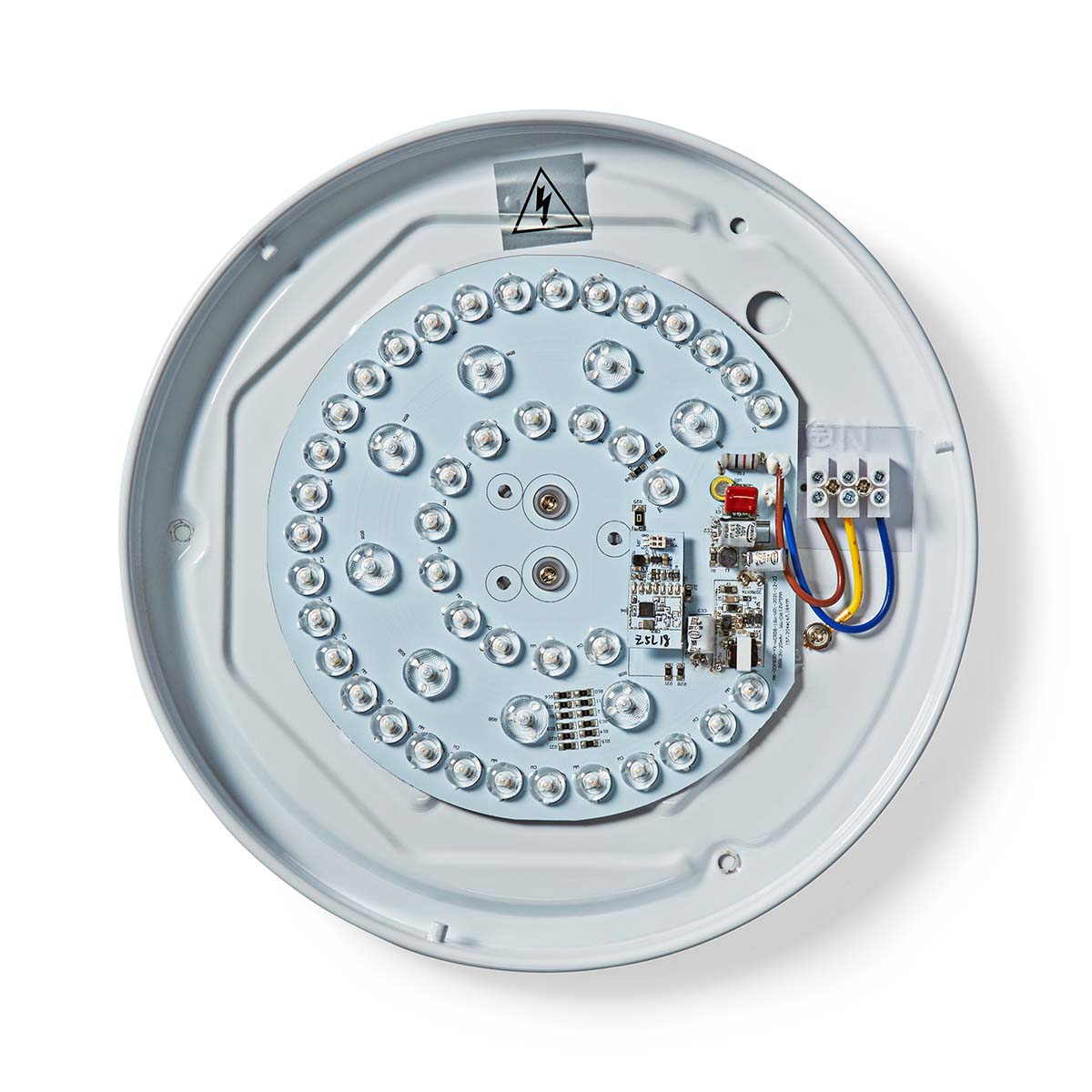Nedis Luz de tecto inteligente Wifi RGB Branco quente a frio Redondo  260 mm de Diâmetro 1820 LM 3000 - 6500 K IP20 Classe energética: F Android™ / IOS