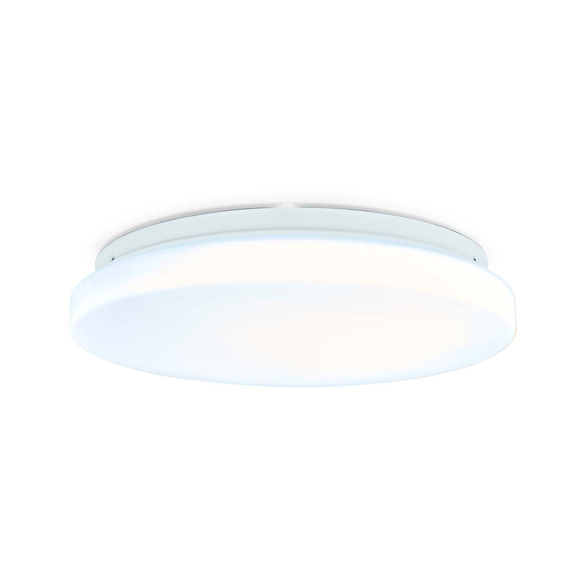 Nedis Luz de tecto inteligente Wifi RGB Branco quente a frio Redondo  260 mm de Diâmetro 1820 LM 3000 - 6500 K IP20 Classe energética: F Android™ / IOS