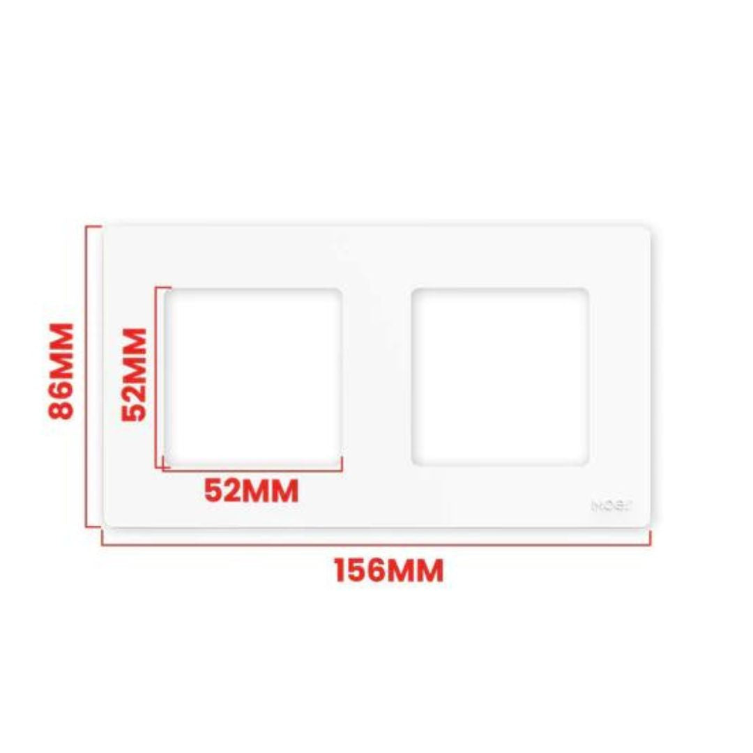 A moldura adapta-se ao ambiente do cliente, integrando-se perfeitamente com interruptores, dimmers e estores da Linha Star Ring.