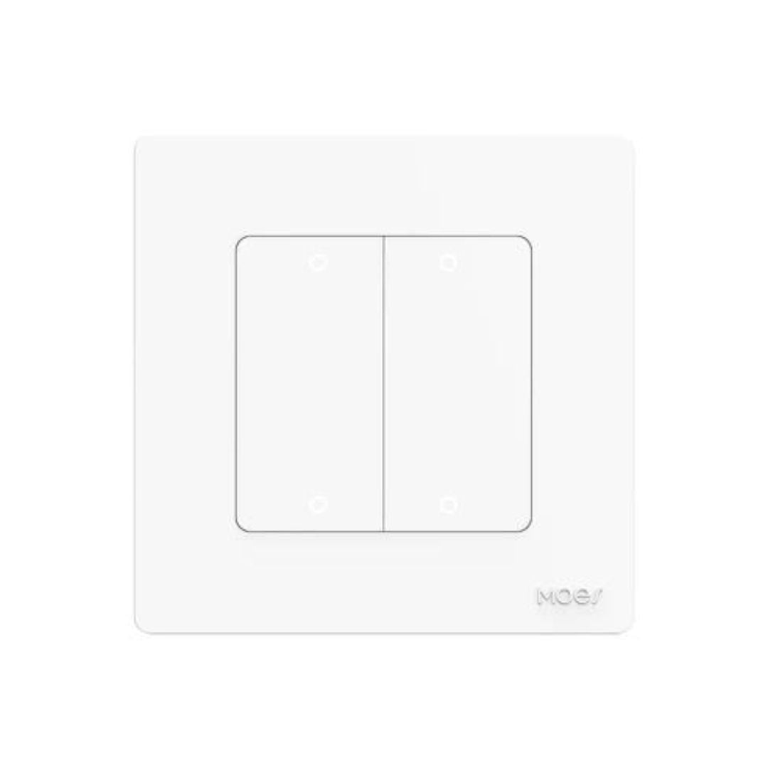 Comando de escenario de MOES 4 botones Zigbee White - Star Ring Serie