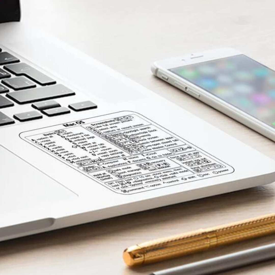 Autocolante de proteção do teclado para Mac OS