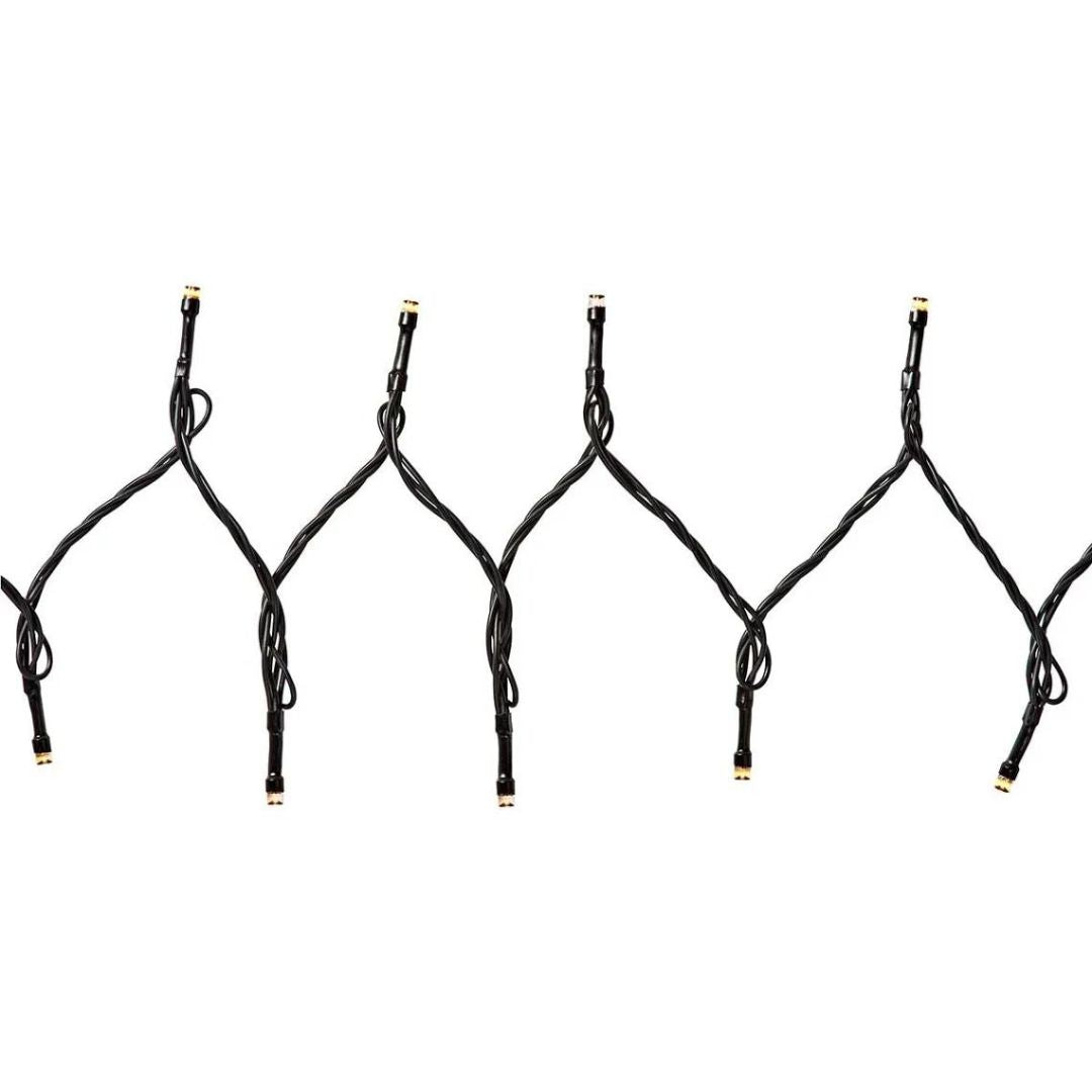 Luzes decorativas Nedis Wi-Fi, branco quente, 200 LEDs em 20m, oferecem iluminação inteligente para um Natal acolhedor e personalizado.