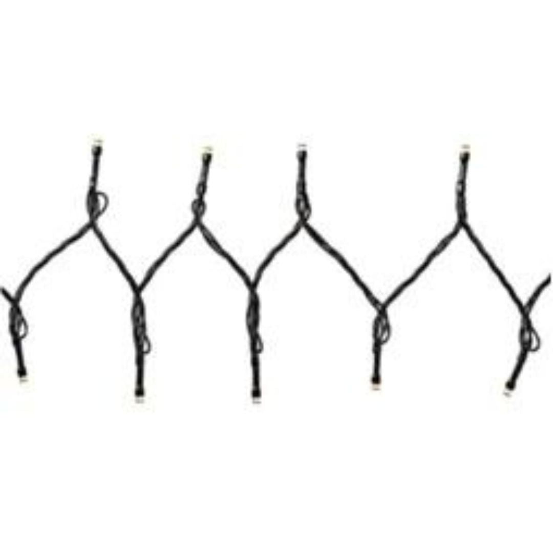 Luzes decorativas Nedis Wi-Fi, branco quente, 50 LEDs em 5m, oferecem iluminação inteligente para um Natal acolhedor e personalizado.