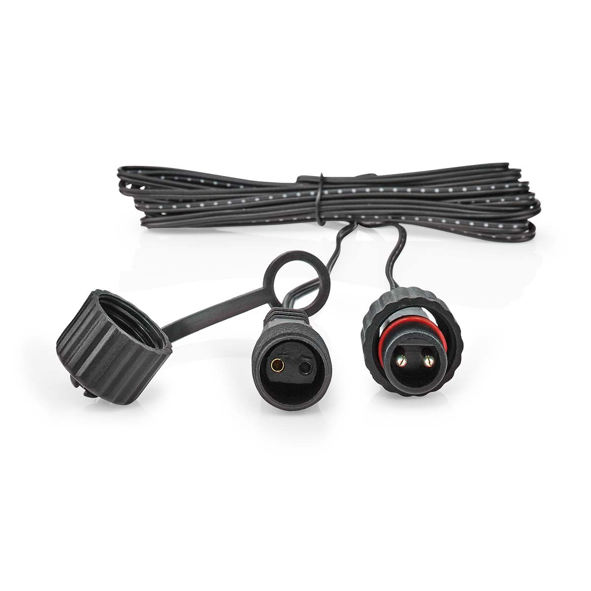 Cabo de extensão Nedis 3m: amplie a iluminação decorativa com praticidade e versatilidade em qualquer ambiente.